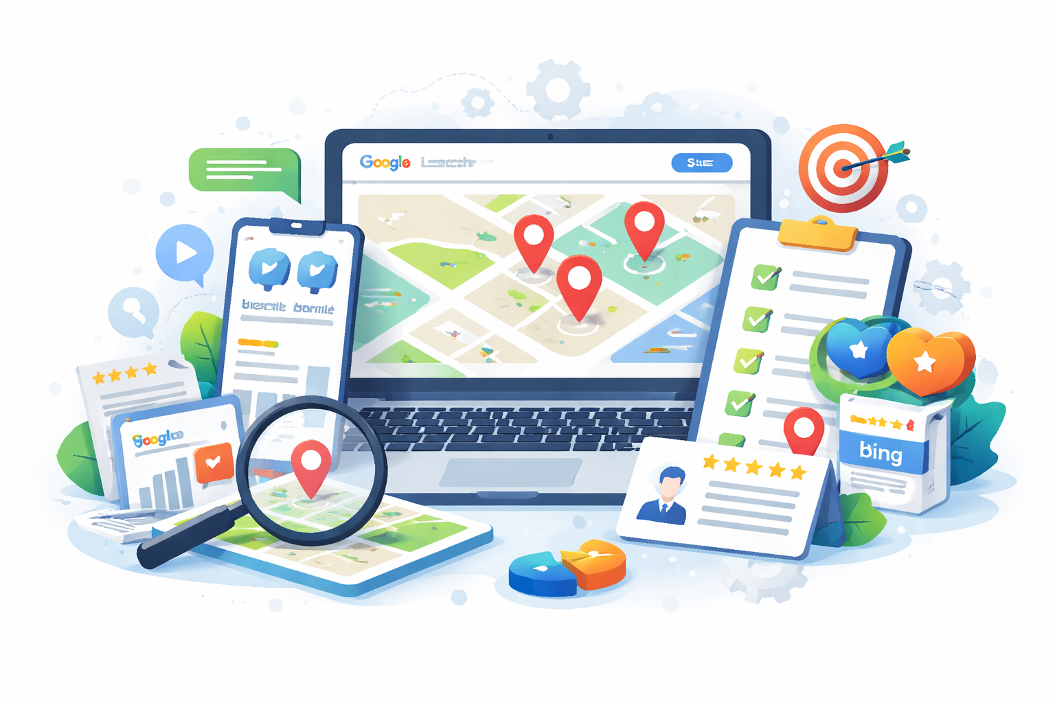 Local search ranking factors for Google Business Profile optimization