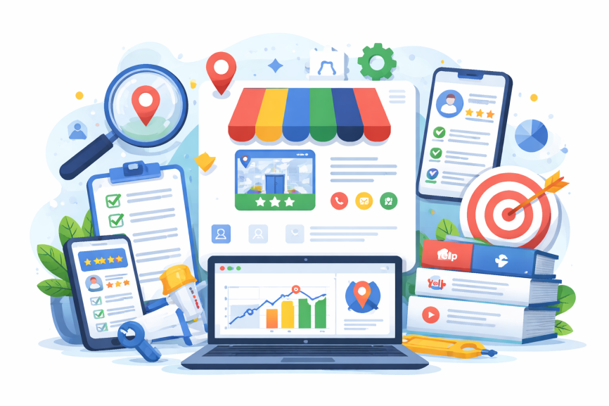 local business listing optimization for stronger map rankings